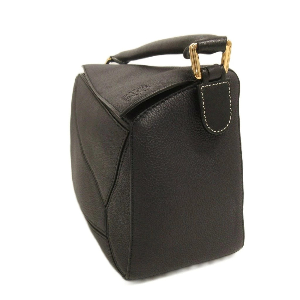 Loewe Puzzle Bag shoulder Handbag calf leather dark Navy Blue